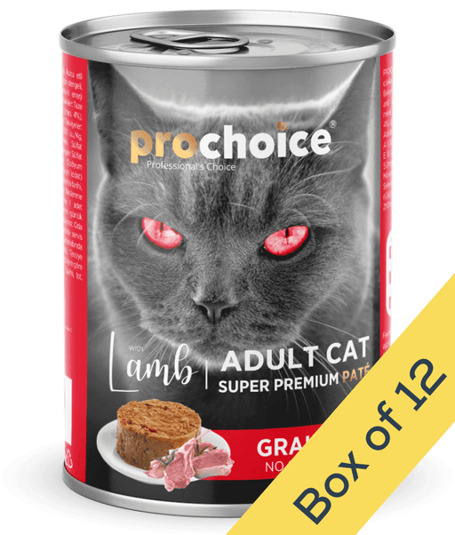 Prochoice - Adult Cat Premium Pate With Lamb 400g