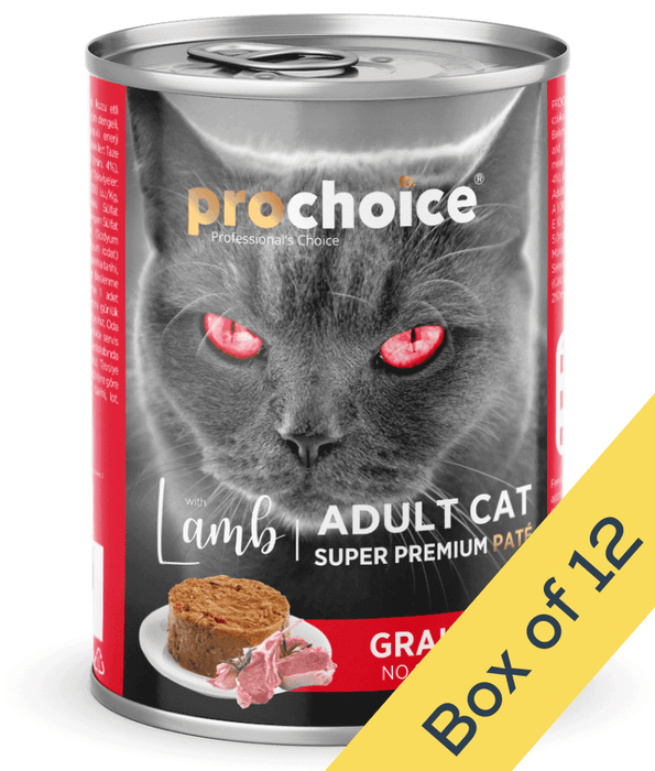 Prochoice Prochoice - Adult Cat Premium Pate With Lamb 400g