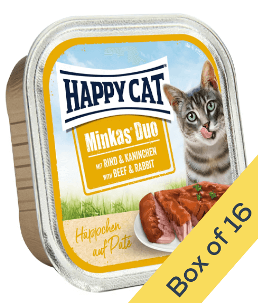 Happy Cat Happy Cat Minkas Duo Beef & Rabbit 100g
