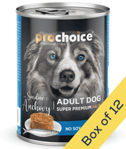 Prochoice - Adult Dog Premium Pate Sardine & Anchovy 400g