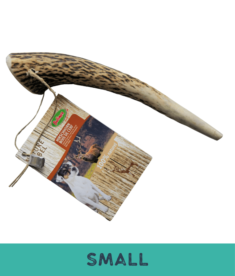Bubimex - Natural Deer, Original Antler for Dogs – Split Chew, S - M - L - XL For All Breeds