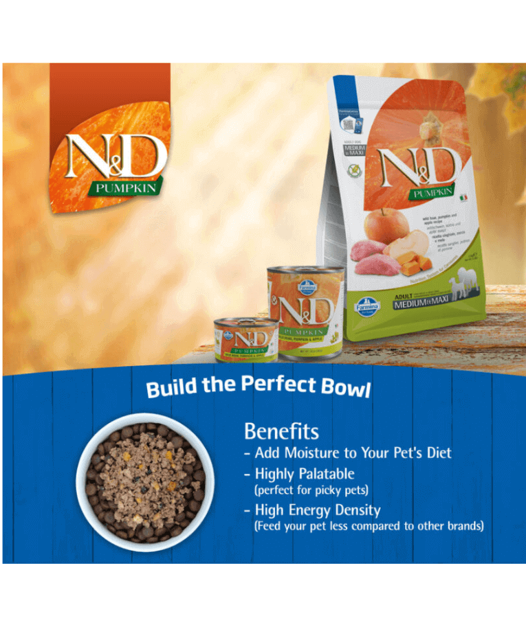Farmina - N&D Pumpkin, Duck, Adult Dog Wet Food In Gravy 285g - For a Healthy Digestion