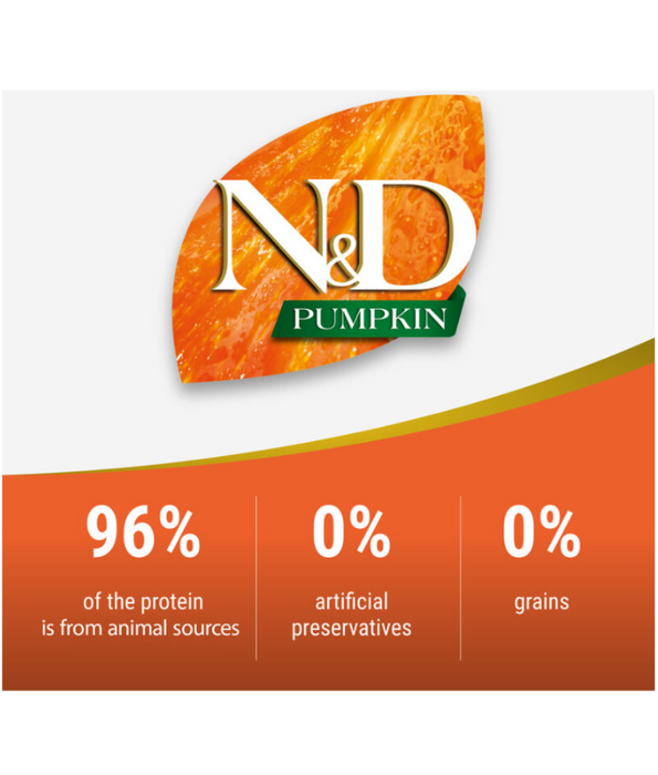 Farmina - N&D Pumpkin, Duck, Adult Dog Wet Food In Gravy 285g - For a Healthy Digestion