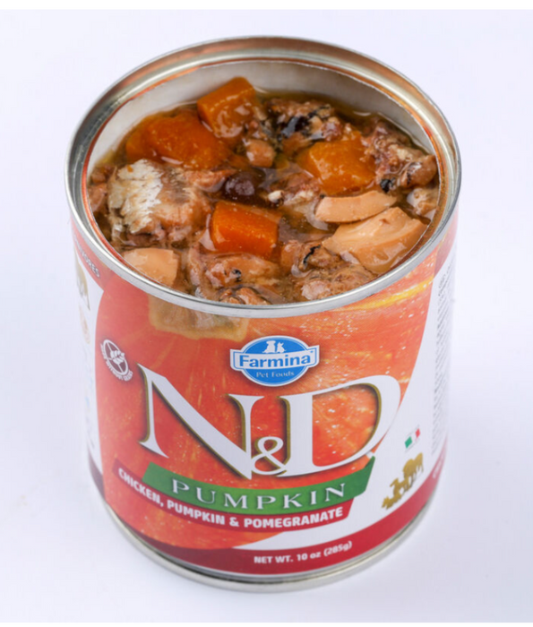 Farmina - N&D Pumpkin, Chicken, and Pomegranate Dog Wet Food In Gravy 285g - For a Healthy Digestion