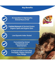 Farmina - N&D Tropical Selection, Dry Cat Food - Chicken, Spelt, Oats & Tropical Fruits Adult Sterilized Cat 5kg