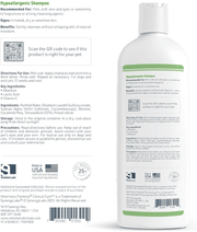 Synergy Labs - Veterinary Formula, Clinical Care Hypoallergenic Shampoo for Dogs and Cats, Fragrance-Free for Allergies - 473ml