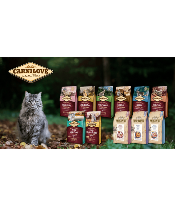 Carnilove - Lamb & Wild Boar for Steralized Cats 2kgs