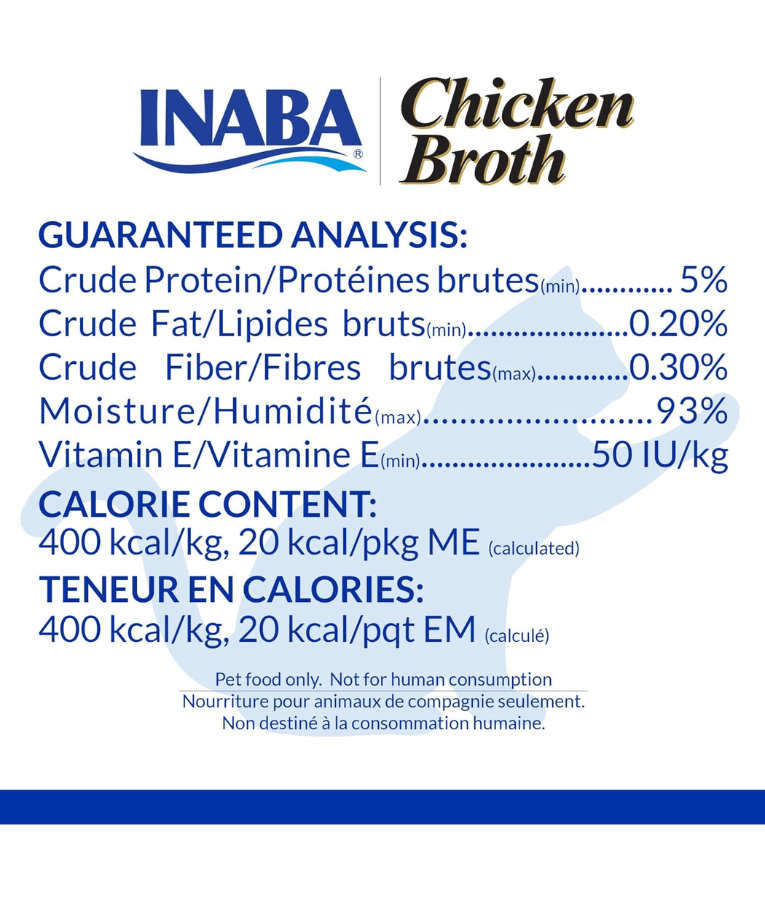 Inaba - Chicken Broth - Chicken & Salmon 50g