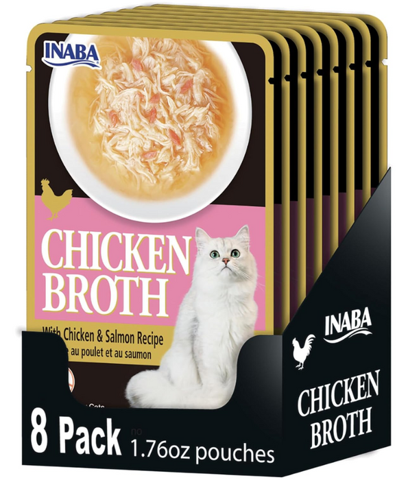 Inaba - Chicken Broth - Chicken & Salmon 50g