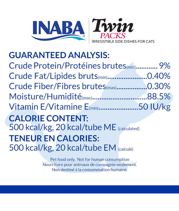 Inaba - Twin Pack - Tuna & Chicken with Scallop Recipe in Scallop Broth 80g