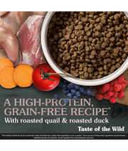 Taste Of The Wild - Lowland Creek Feline Recipe with Roasted Quail & Roasted Duck 2 kg