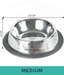 Trixie - Stainless Steel Bowl XS-S-M-L-XL