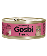 Gosbi - Fresko, Tuna with Goat Milk Complementary Kitten Wet Cat Food – 70g