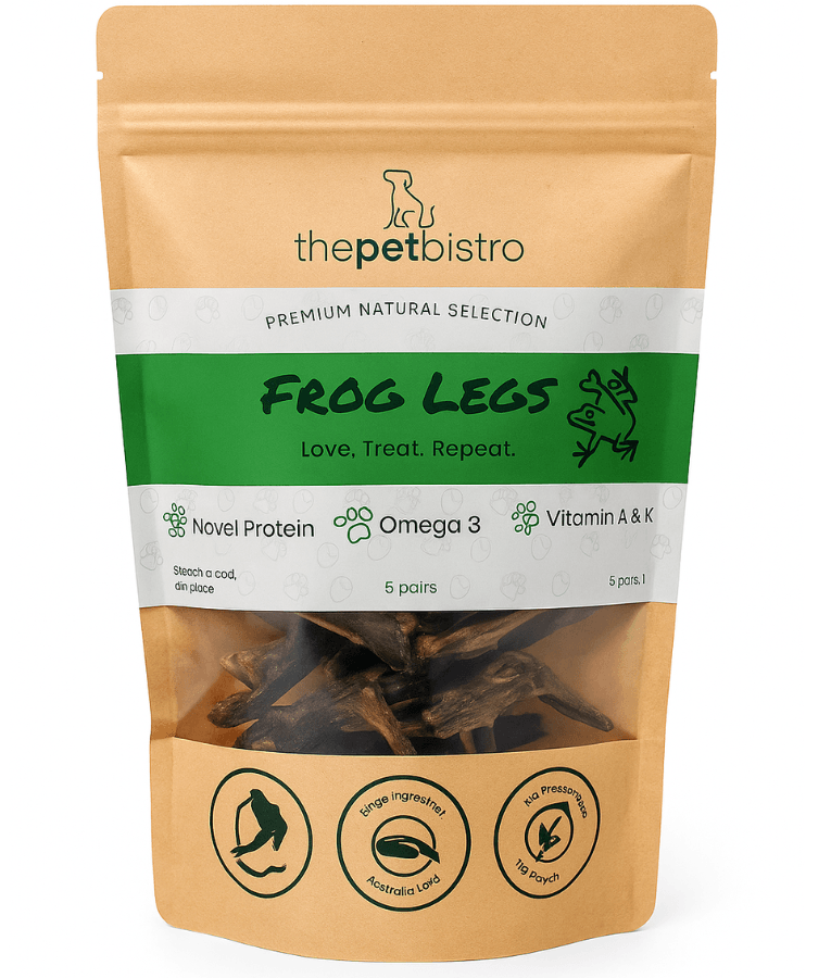 The Pet Bistro – Natural Frog Legs Dog Treats - 5 Pairs