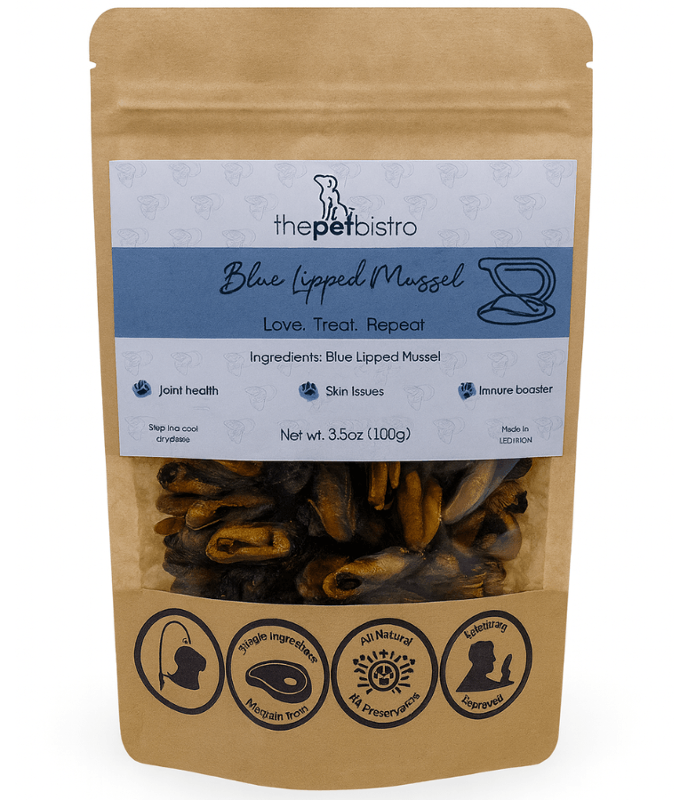 The Pet Bistro – Blue Lipped Mussels, 100g