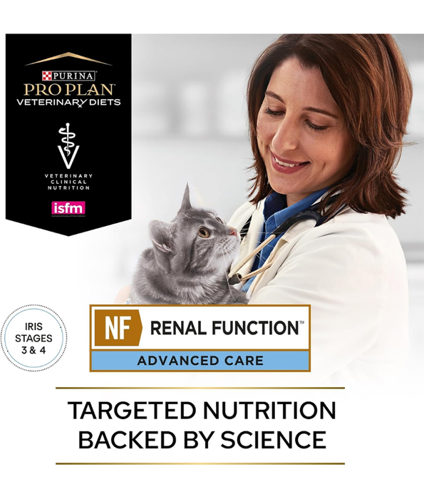 Purina - Pro Plan Veterinary Diets, Feline NF Renal Function Mousse, Kidney Support Wet Cat Food - 195g