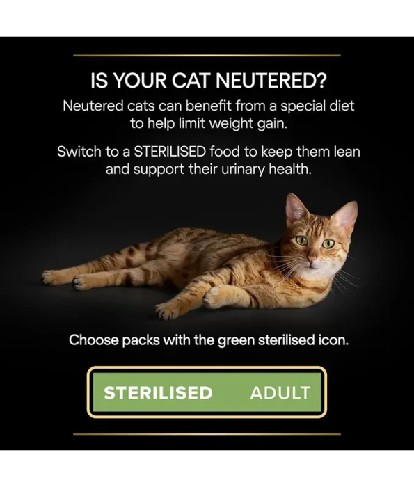 Purina - Pro Plan, Sterilised Senior 7+ Cat Dry Food, LONGEVIS, Turkey - 1.5 kg