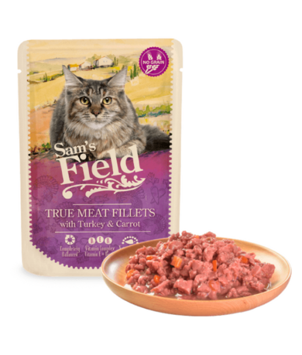 Sam's Field - Turkey & carrot 85g
