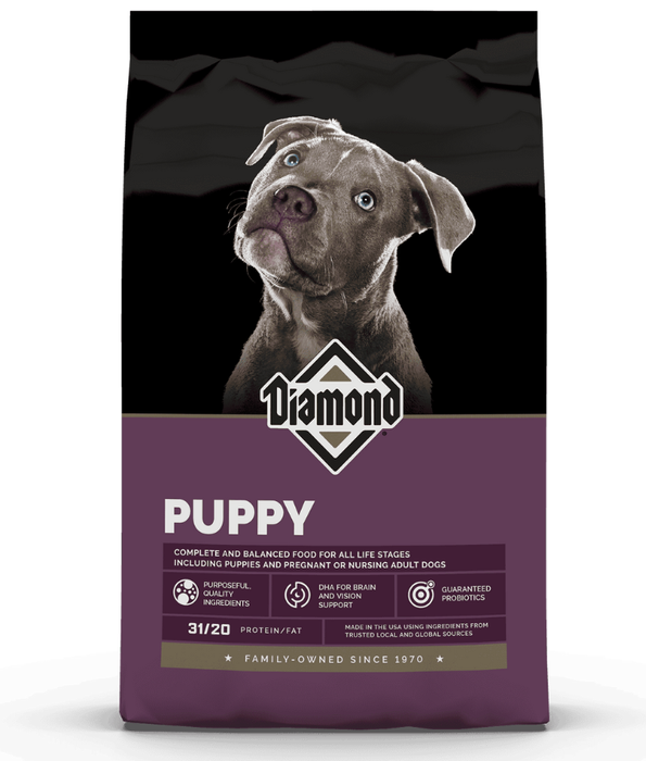 Diamond - Premium Puppy Dry Dog Food, With Chicken - 3.62kg, 18kg