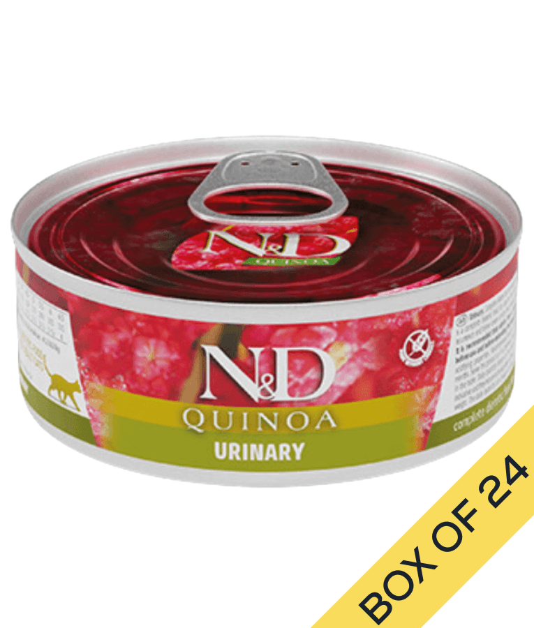 Farmina - N&D Quinoa, Duck Urinary Grain Free Adult Wet Cat Food In Broth 80g