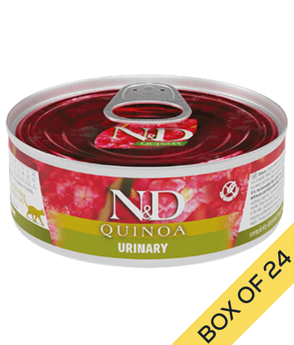 Farmina - N&D Quinoa, Duck Urinary Grain Free Adult Wet Cat Food In Broth 80g