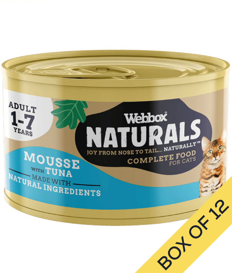 Webbox Naturals Tuna Mousse Wet Cat Food 85g