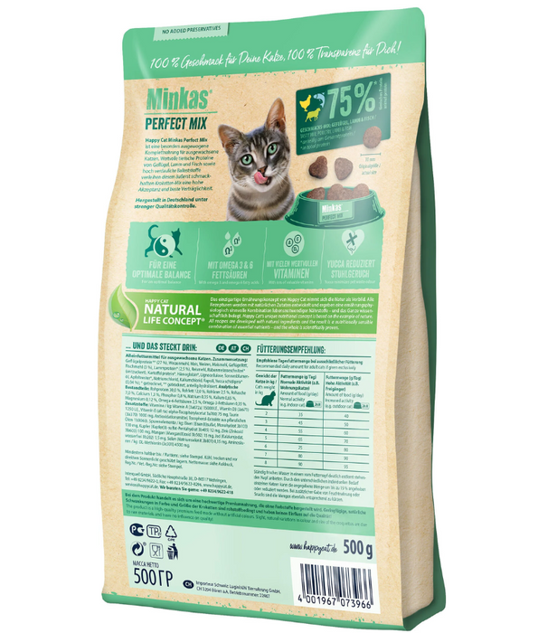 Happy Cat - Minkas Perfect Mix Poultry, Fish & Lamb