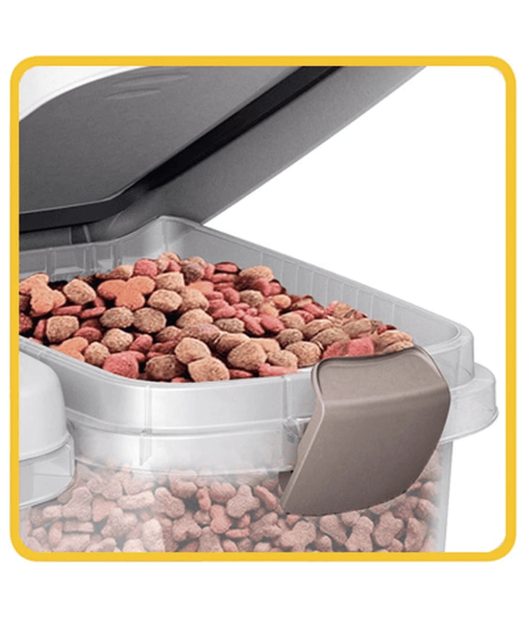 Stefanplast – Airtight Pet Food Container with Rubber Seal – 2.5kg / 10kg / 15kg