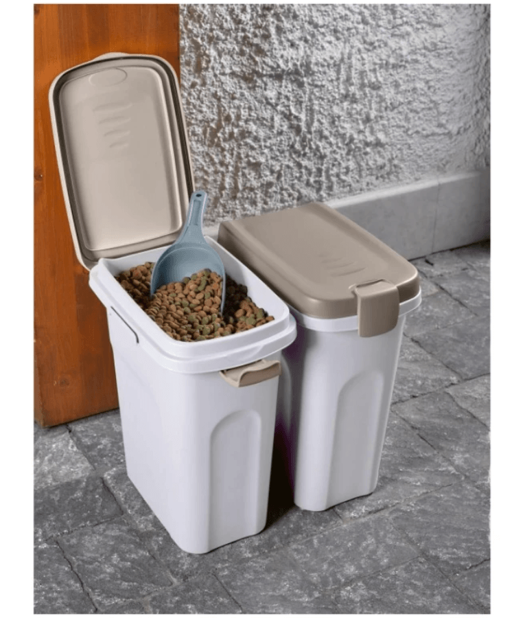Stefanplast – Airtight Pet Food Container with Rubber Seal – 2.5kg / 10kg / 15kg