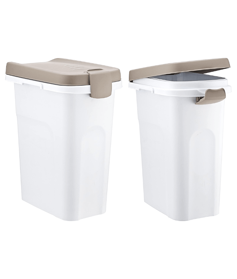 Stefanplast – Airtight Pet Food Container with Rubber Seal – 2.5kg / 10kg / 15kg