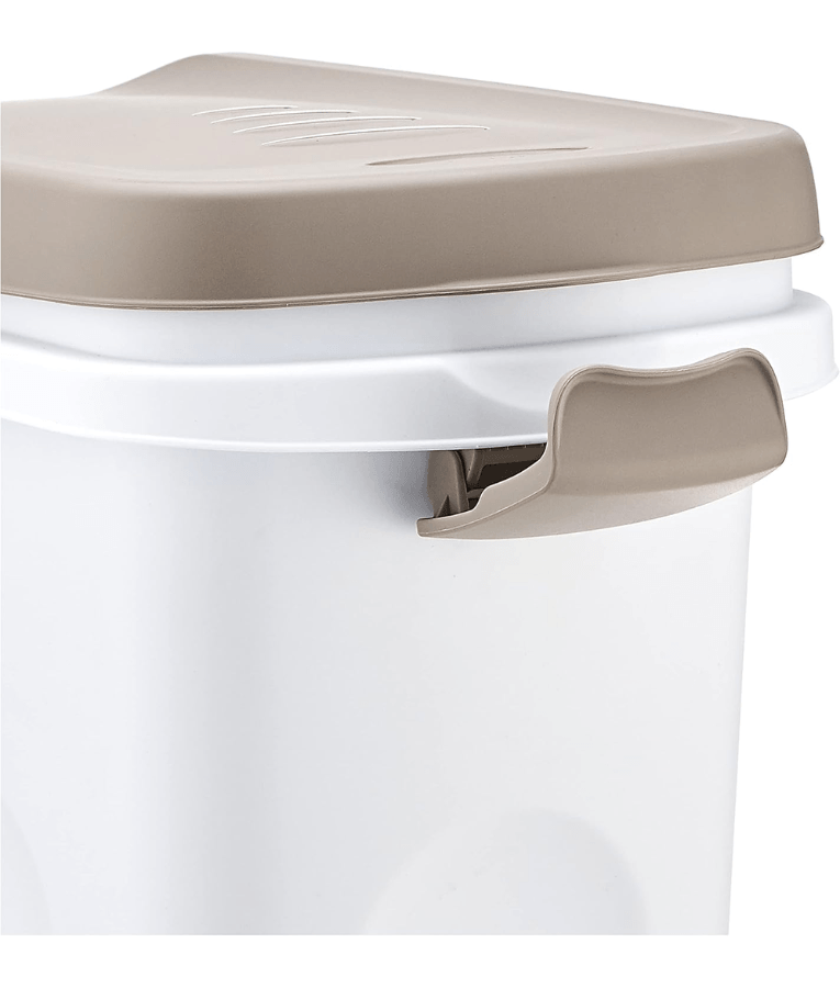 Stefanplast – Airtight Pet Food Container with Rubber Seal – 2.5kg / 10kg / 15kg
