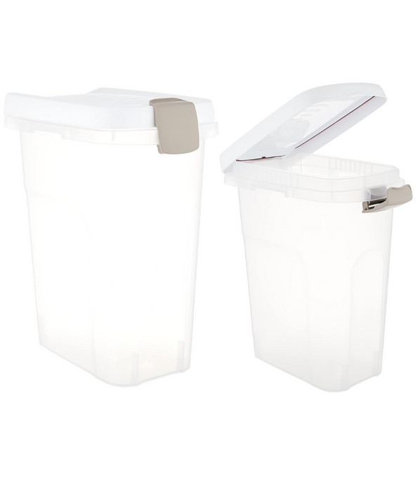 Stefanplast Pet food container Transparent (15-10-2.5)kg