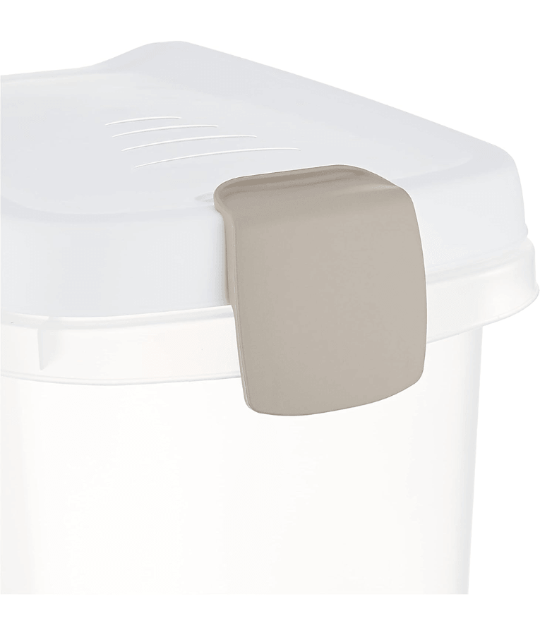 Stefanplast – Airtight Transparent Pet Food Container with Rubber Seal – 2.5kg / 10kg / 15kg