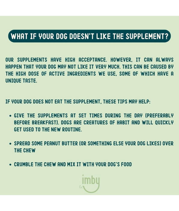 Imby – Calming Supplement, Reduces Stress & Anxiety, Improves Sleep – 90 Soft Chews