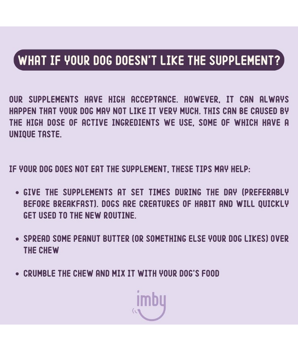 Imby – Hip & Joint Supplement, Glucosamine, Collagen– Supports Mobility & Joint Health – 90 Soft Chews