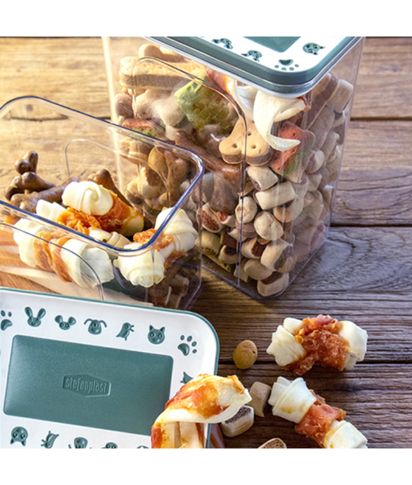 Stefanplast Pet Snack Box English Green