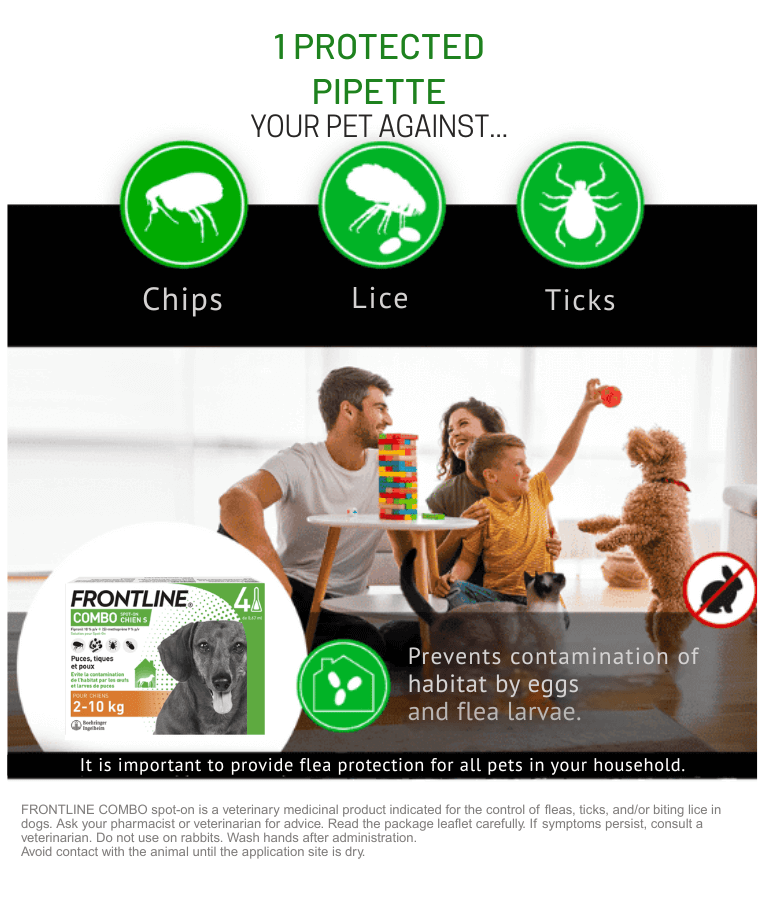 Frontline Combo Dog 2-10kg