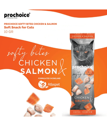 Prochoice - Softy Bites Chicken & Salmon 10g