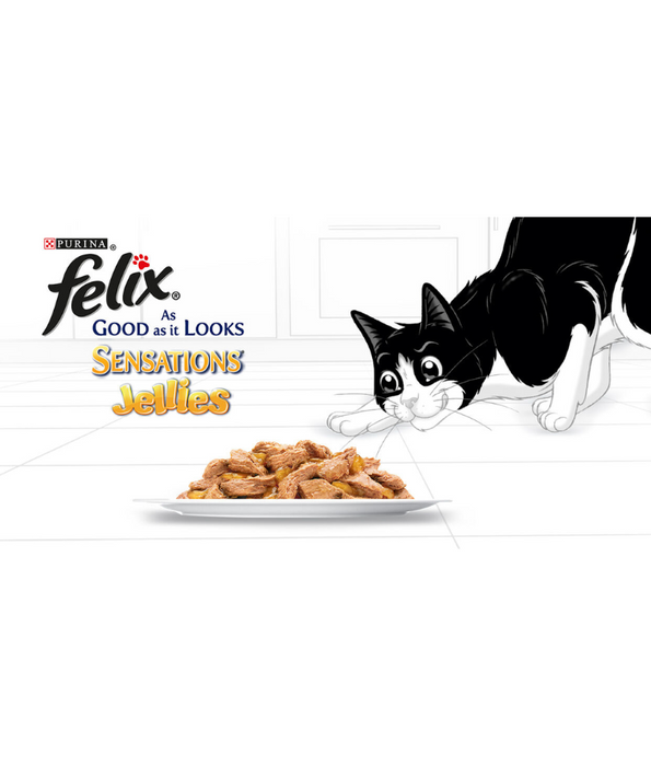 Purina - Felix As Good As It Looks Tuna In Jelly Wet Cat Food 85g