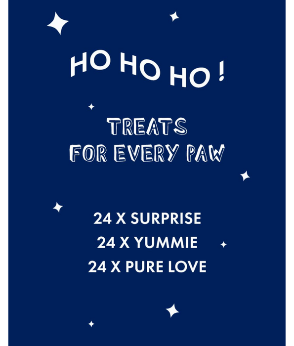 Vitakraft - Advent Calendar for Dogs 2025, Premium Christmas Dog Treat Calendar - 24 Daily Snacks