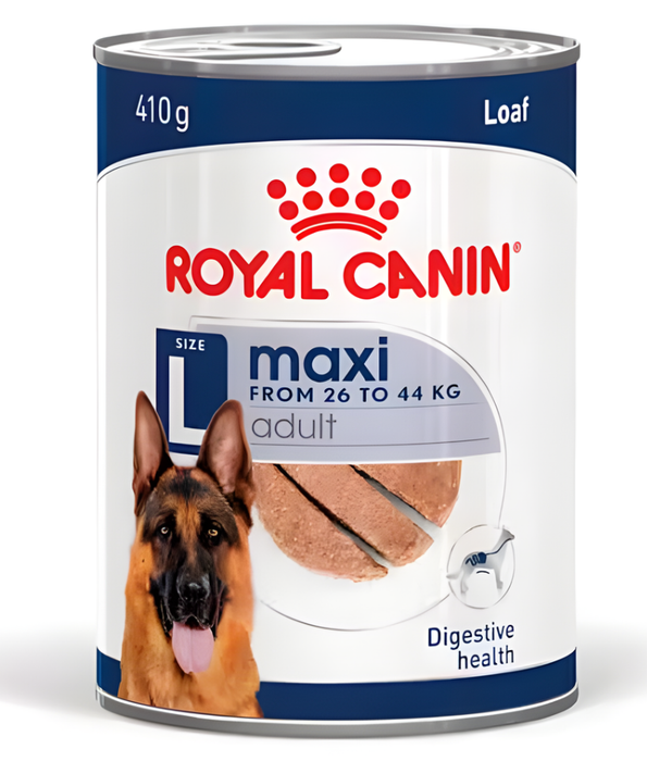 Royal Canin - Maxi Adult Wet Dog Food for Large Dogs, In Loaf - 410g