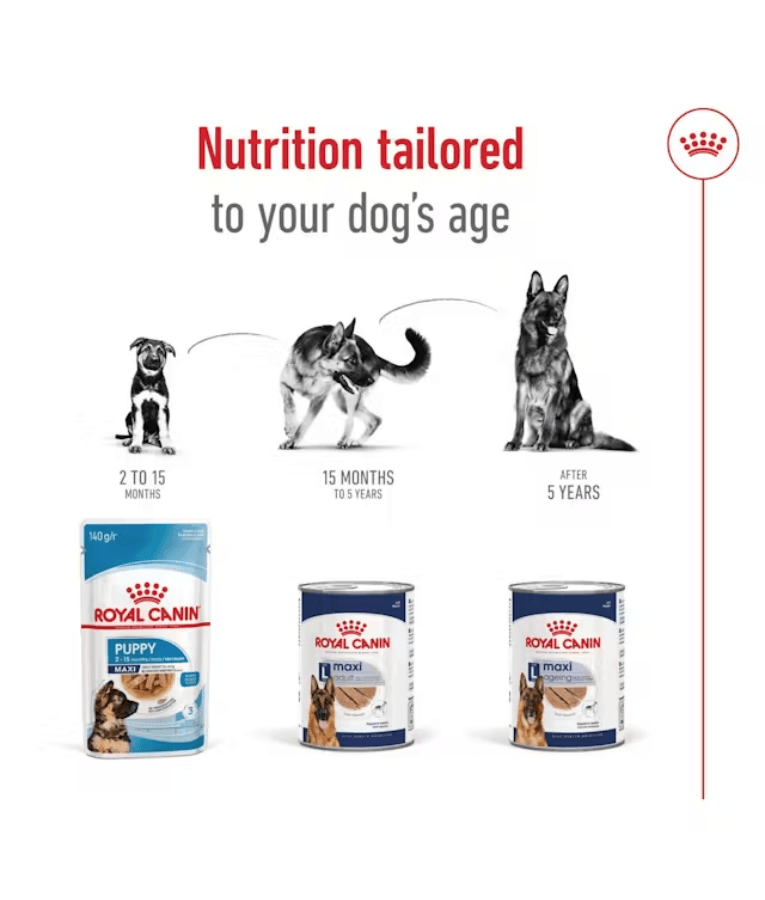 Royal Canin - Maxi Adult Wet Dog Food for Large Dogs, In Loaf - 410g
