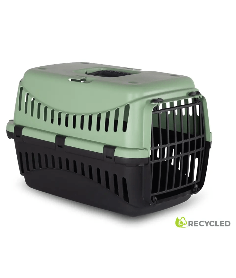 MP Bergamo - Gipsy ECO Salvia Plastic Door Pet Carrier - Small & Large