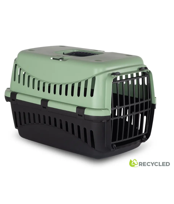 MP Bergamo – Gipsy ECO Salvia Plastic Door Pet Carrier – Small & Large