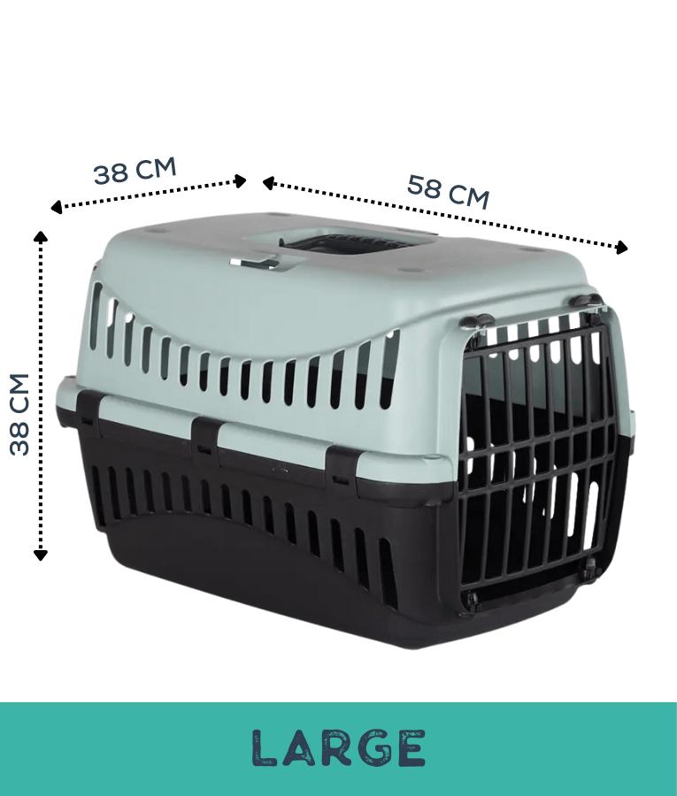 MP Bergamo - Gipsy ECO Ghiaccio Ice Plastic Door Pet Carrier - Small & Large