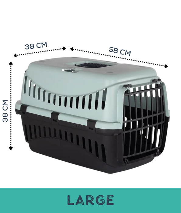 MP Bergamo – Gipsy ECO Ghiaccio Ice Plastic Door Pet Carrier – Small & Large