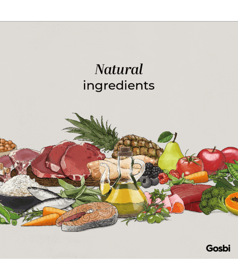 Gosbi - Exclusive, Hypoallergenic Chicken Puppy Dry Dog Food For Mini and Small Breeds 2kg-7kg