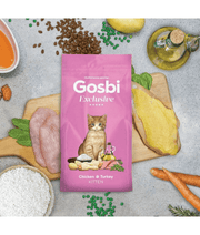 Gosbi - Exclusive, Chicken and Turkey Kitten Dry Cat Food – Growth Formula 1.5kg-6kg