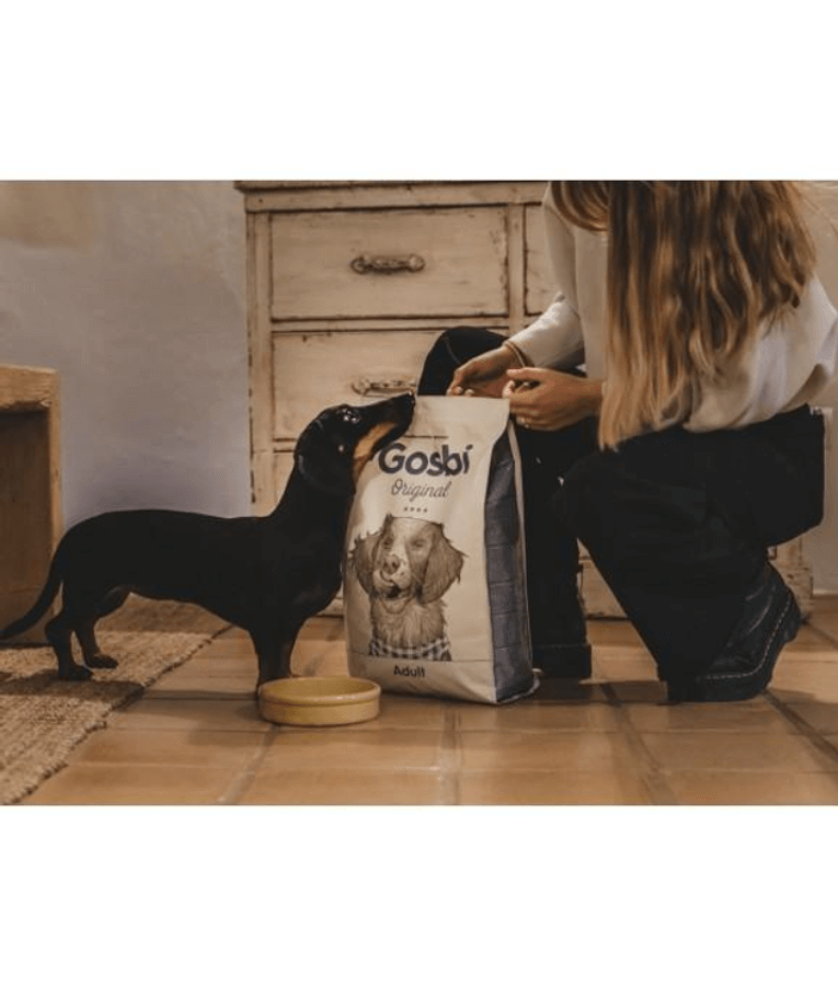 Gosbi - Original, Adult Chicken Dry Dog Food For Medium and Large Breeds 3kg-12kg