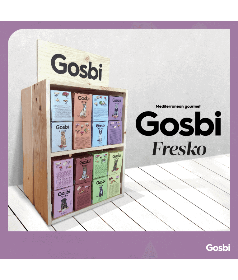 Gosbi - Fresko, Grain-Free Chicken Starter Puppy Complementary Wet Dog Food – All-Natural 375g